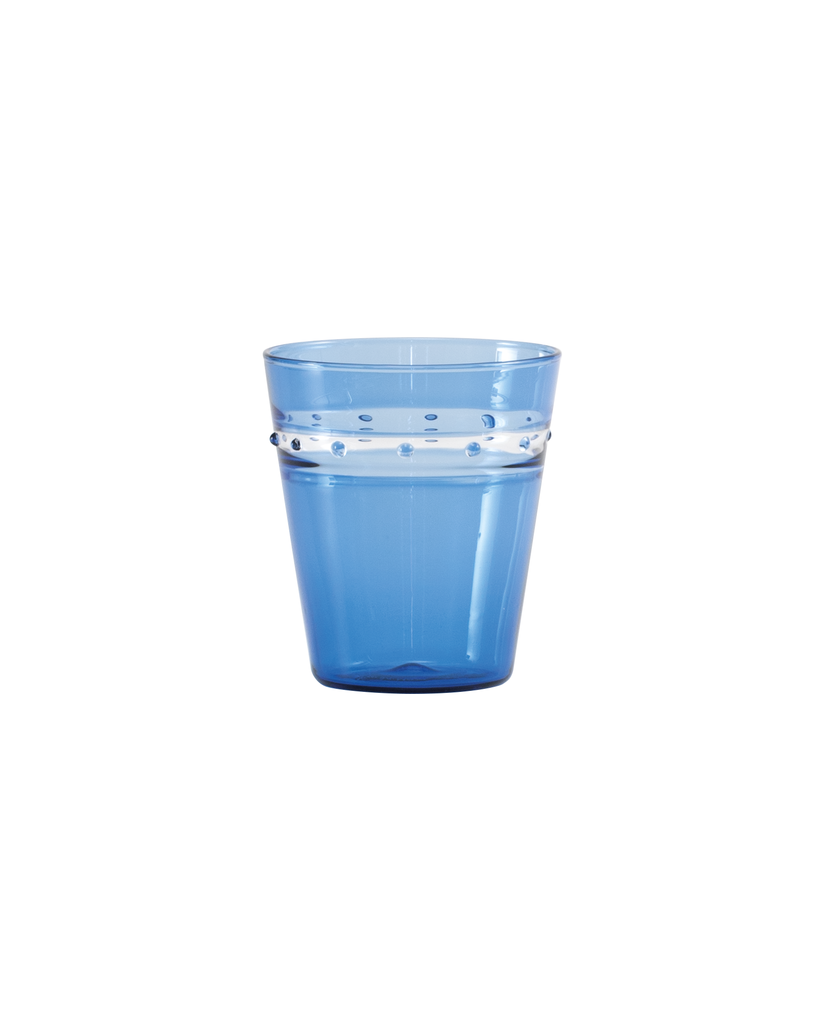 A Pallini tumbler — light blue — set of 4