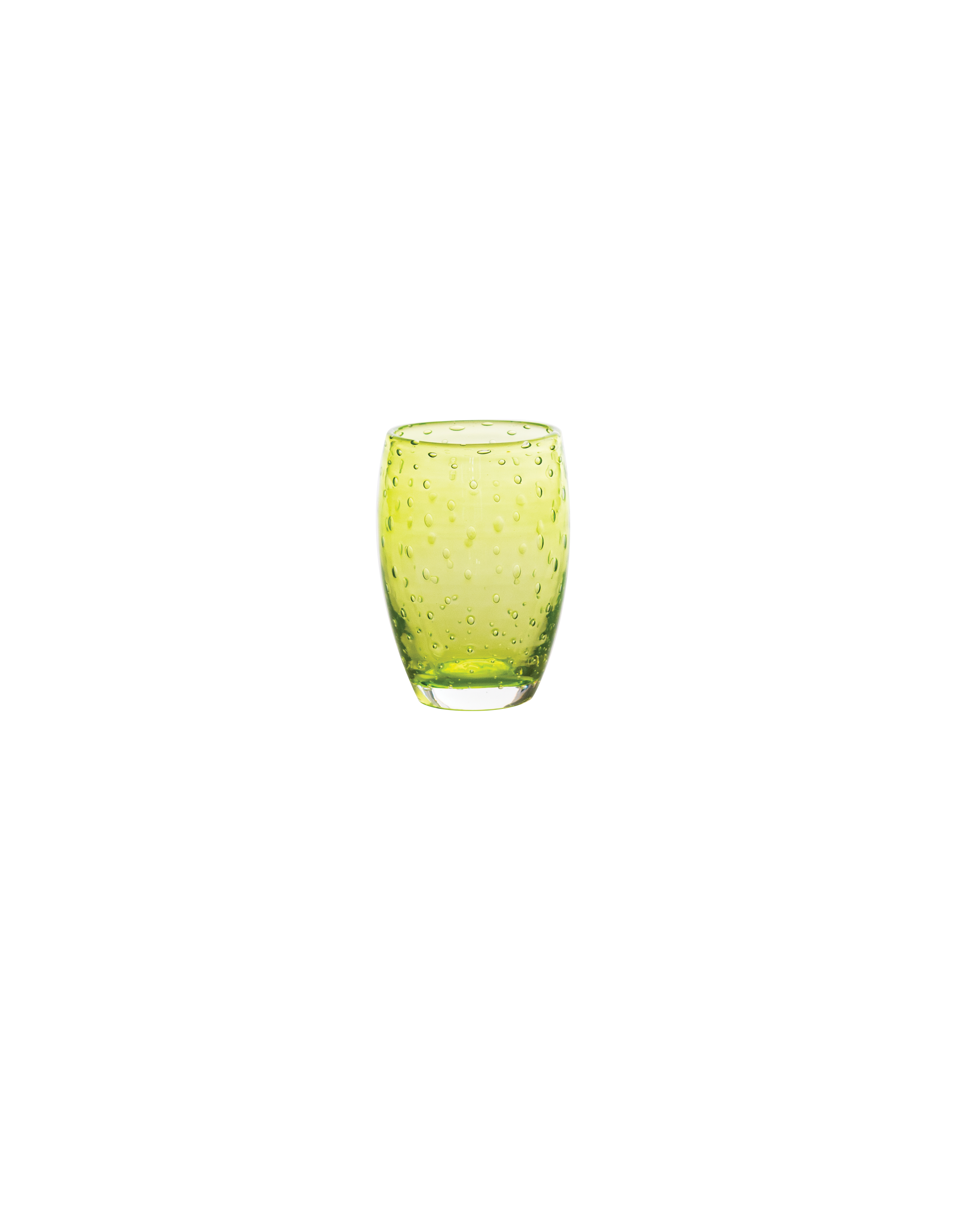 Bolicante Trinkglas, apfelgrün — 6er-Set — Zafferano
