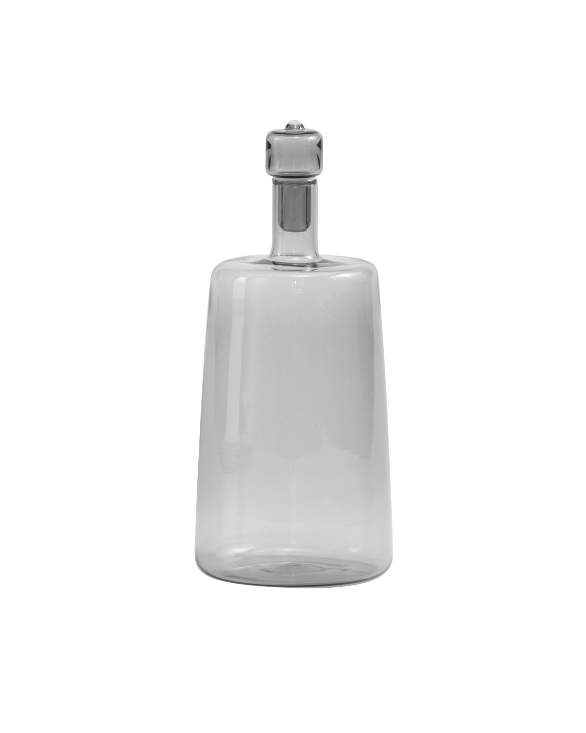 Funnel bottle with stopper, Gray — 1 piece