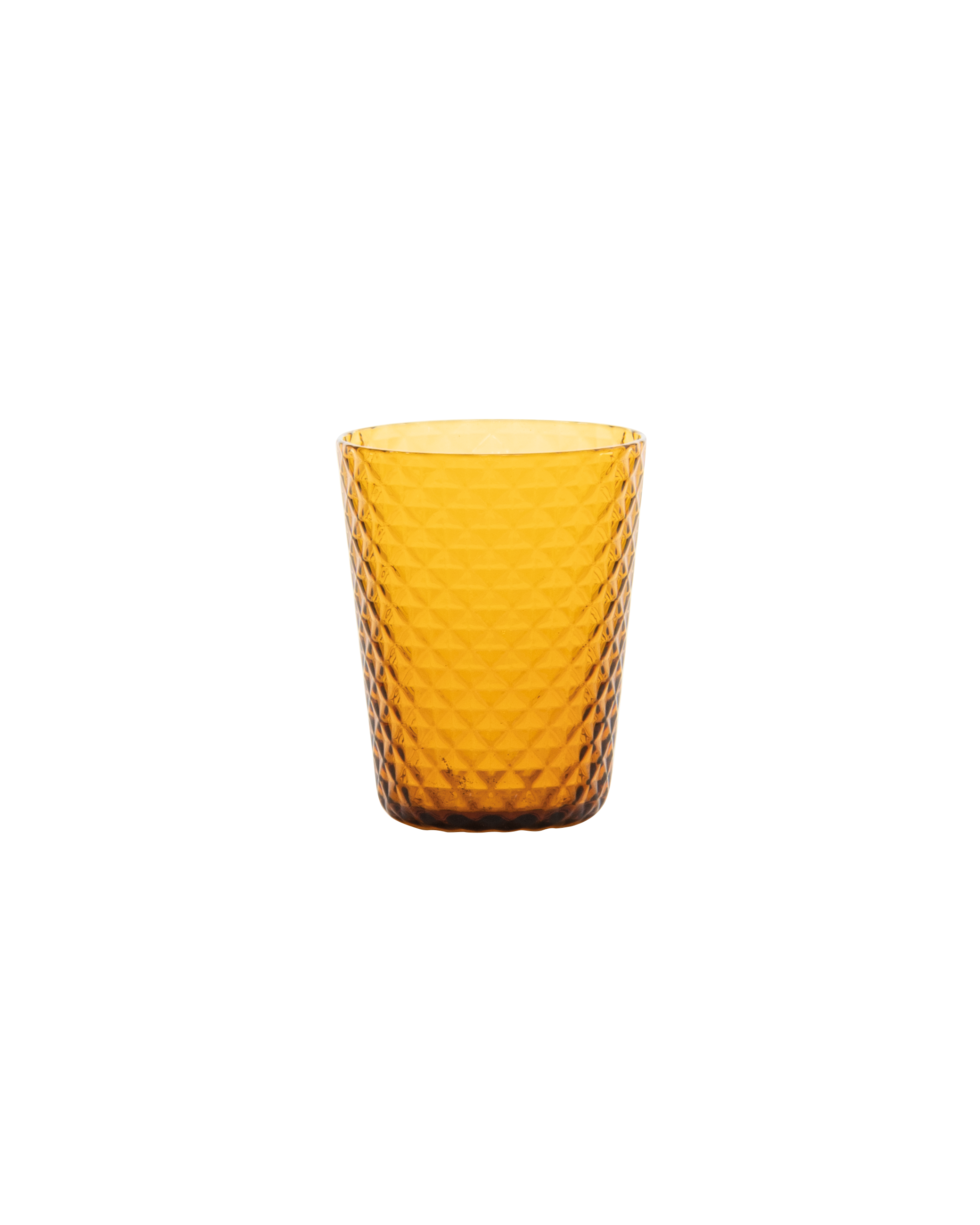 Isolano tumbler — amber — set of 6