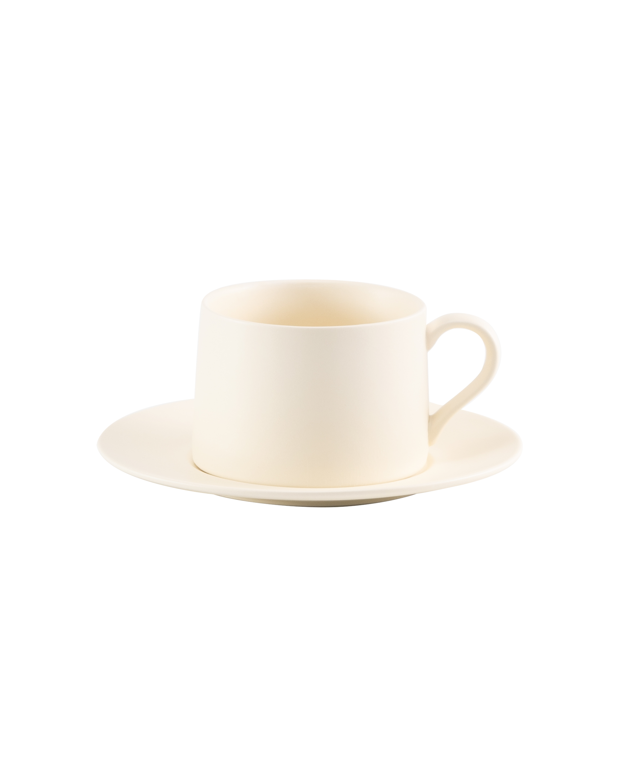 Levante Teetasse mit Untertasse — elfenbein — 2er-Set — Zafferano