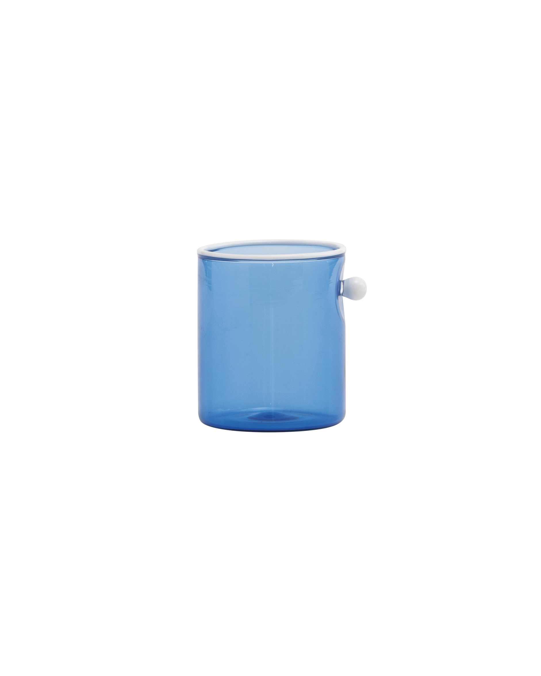 Oyster Trinkglas – blau — Zafferano