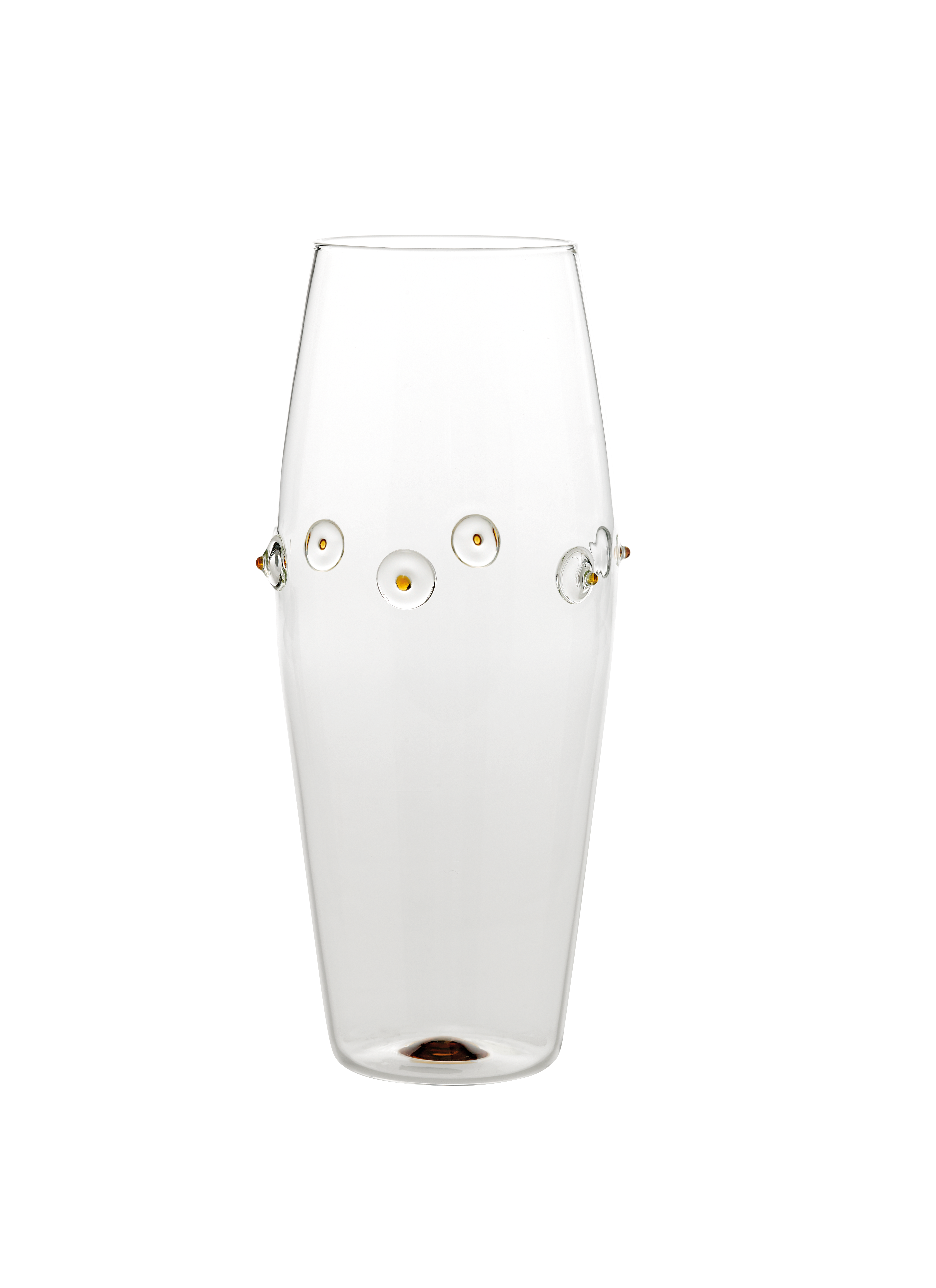 Patèa hoch bauchig Vase – goldgelb — Zafferano