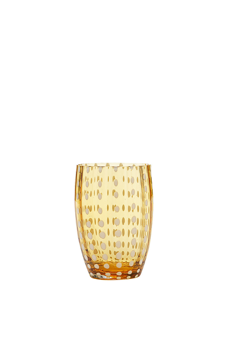 Perle tumbler — amber — set of 2