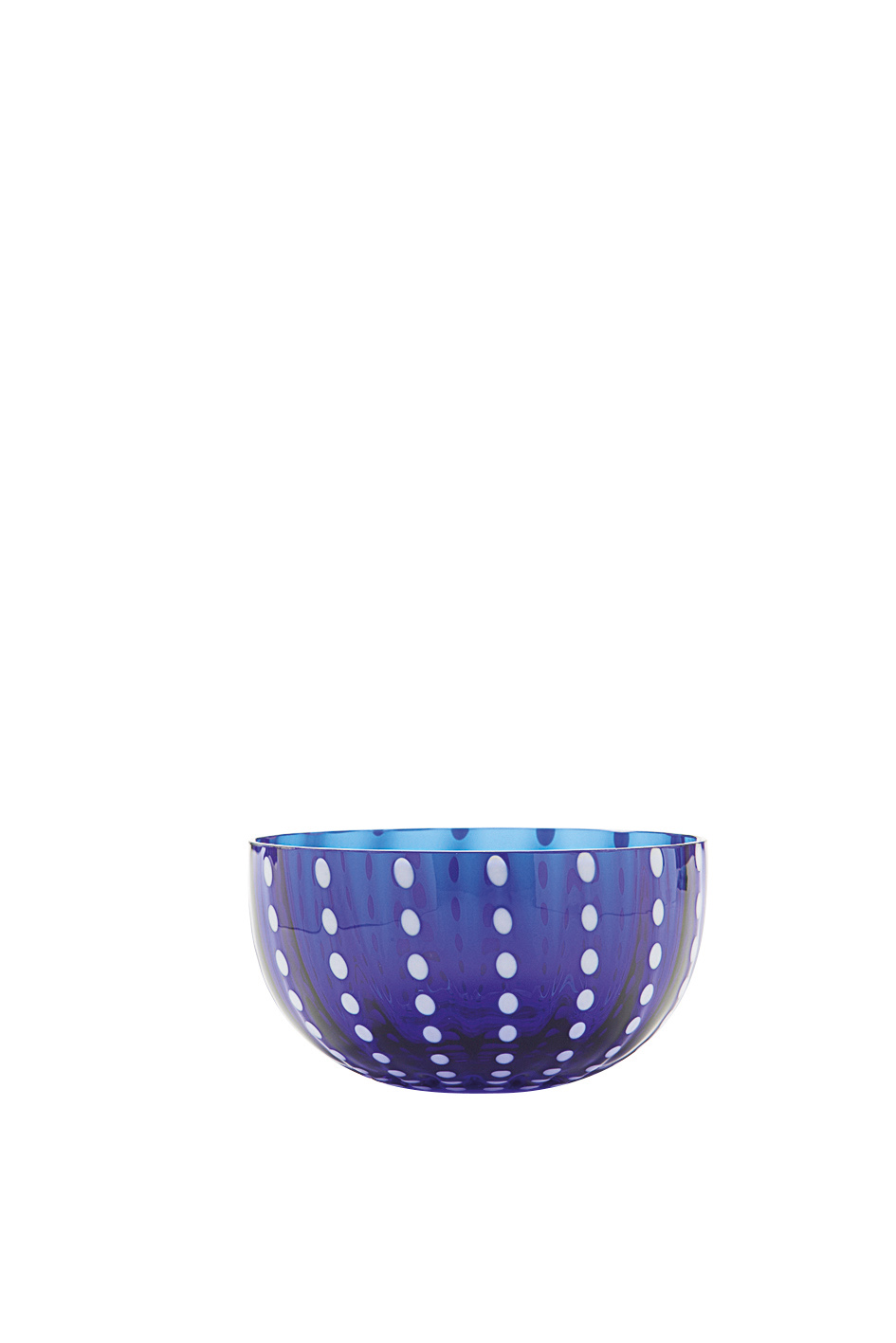 Perle bowl — blue — set of 6