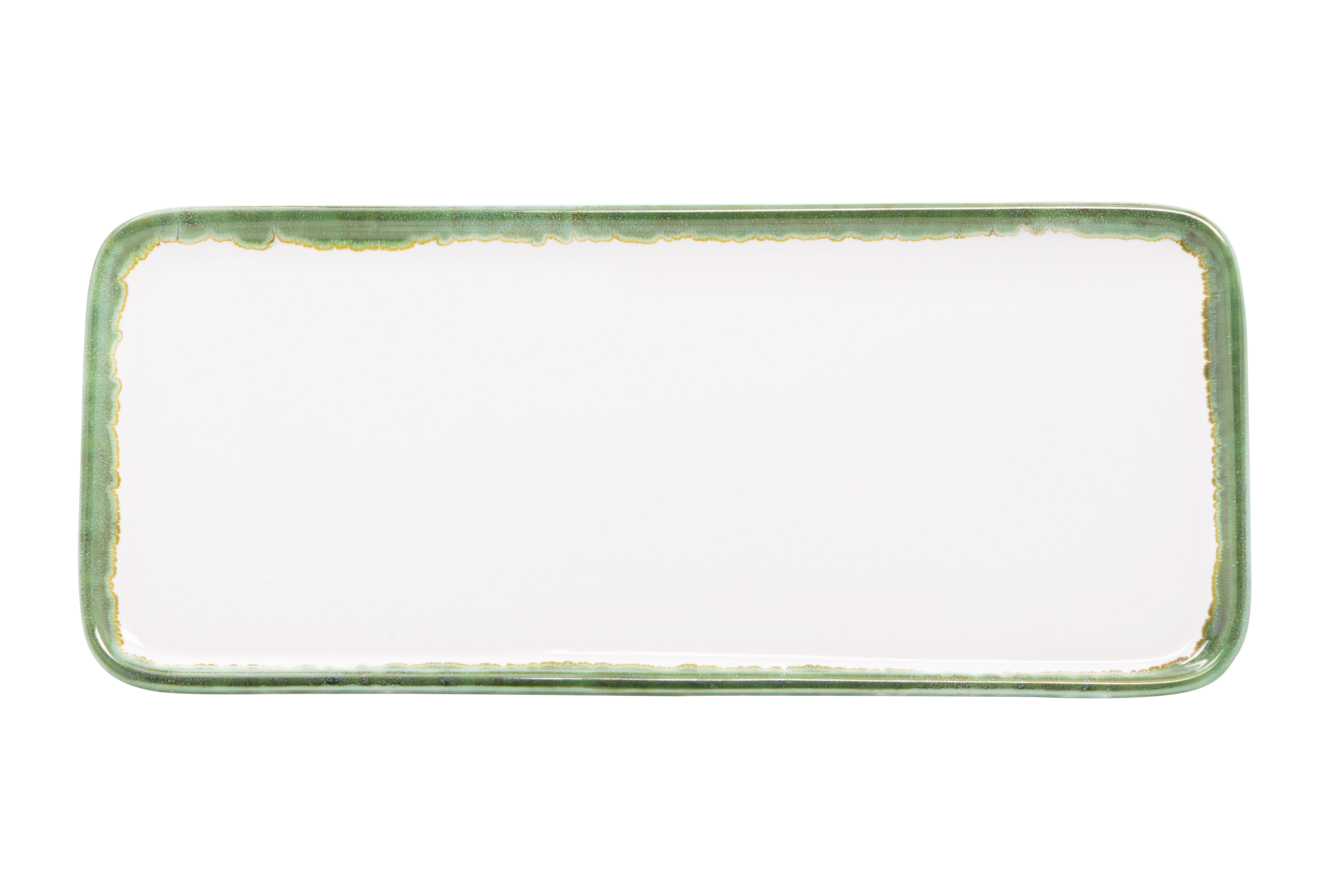 Petit piatto rettangolare - verde — Zafferano