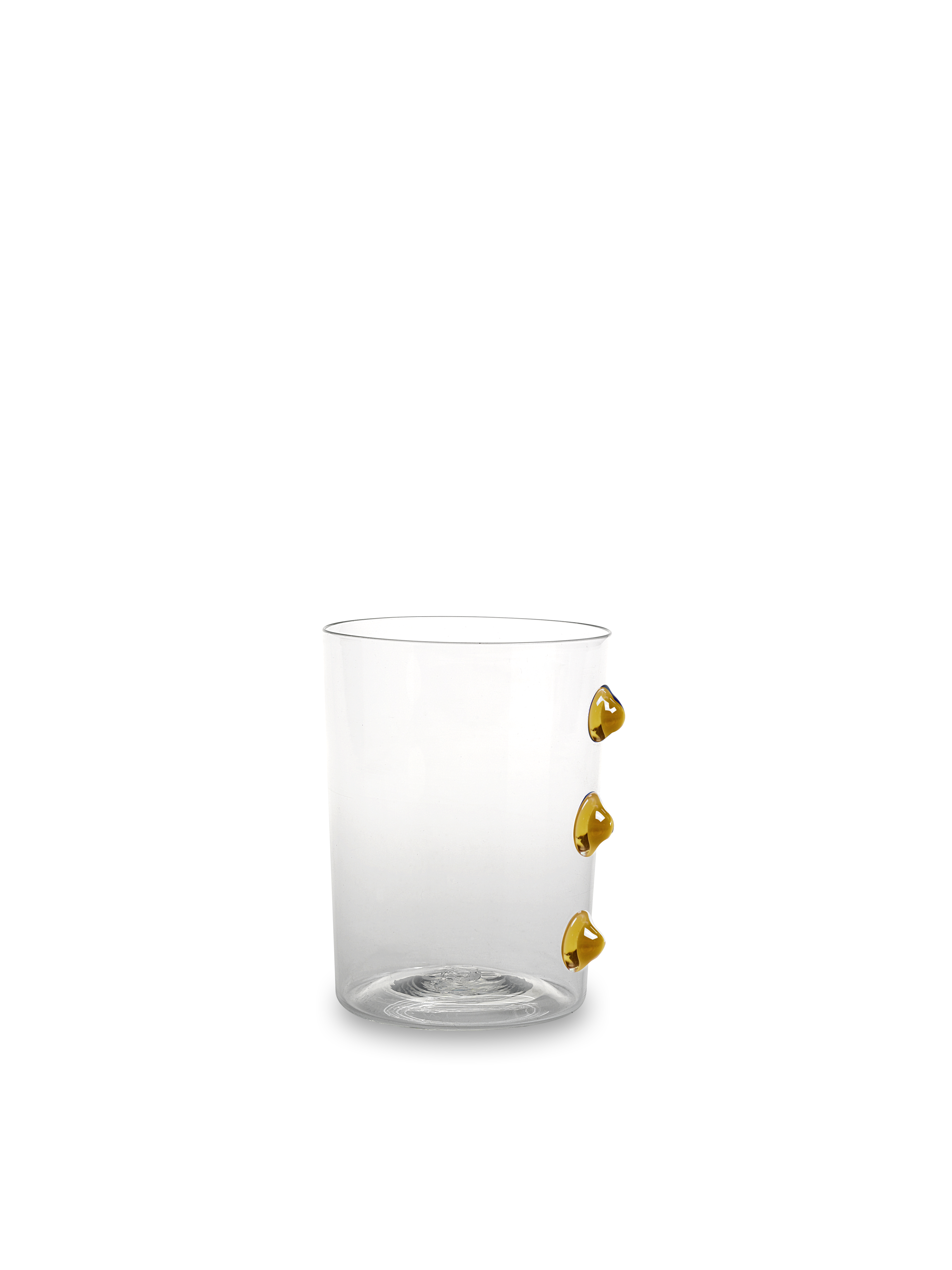 Petoni Trinkglas - bernstein petals — Zafferano